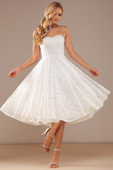 Robe Trapèze Élégance Lace Couture - gallery 2