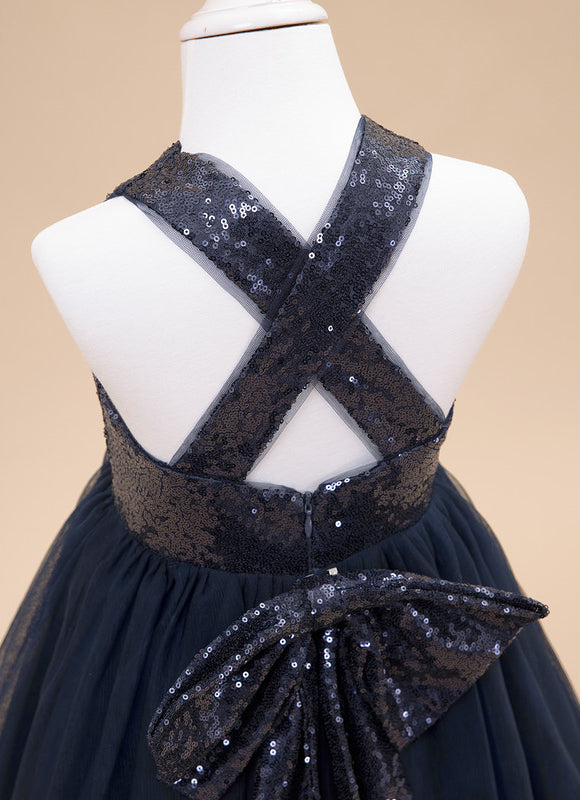Robe Trapèze Éclat Tulle Flottant - gallery 9