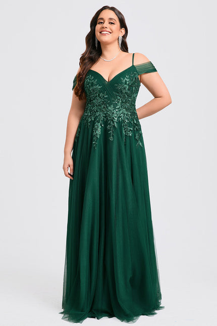 Robe Trapèze Émeraude Envoûtante - gallery 9