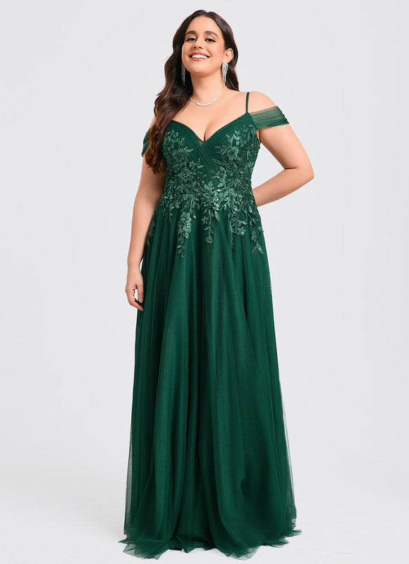 Robe Trapèze Émeraude Envoûtante - gallery 9