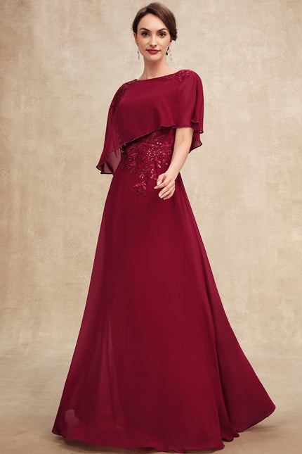 Robe Trapèze Rouge Serenité - gallery 3