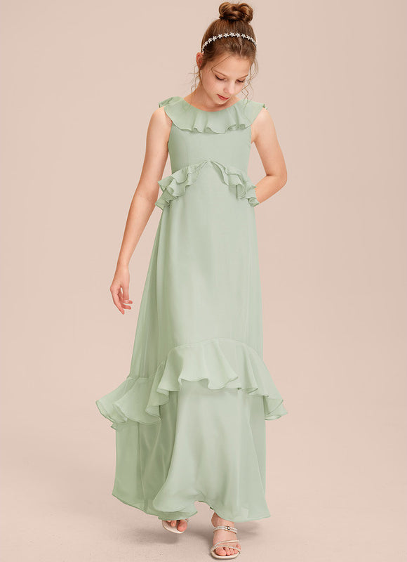 Robe Trapèze Bordeaux Flottante - gallery 3