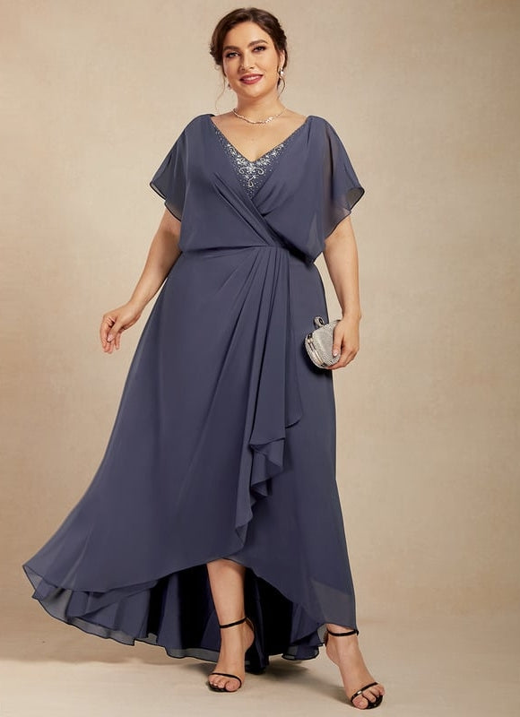 Robe Trapèze Brise De Nuit - gallery 4