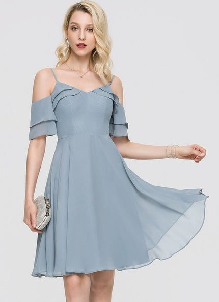 Robe Trapèze Brise Dazur Éthérée