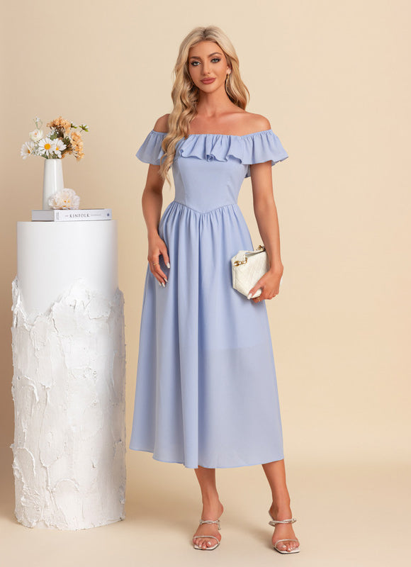 Robe Trapèze Midi Chic - gallery 6