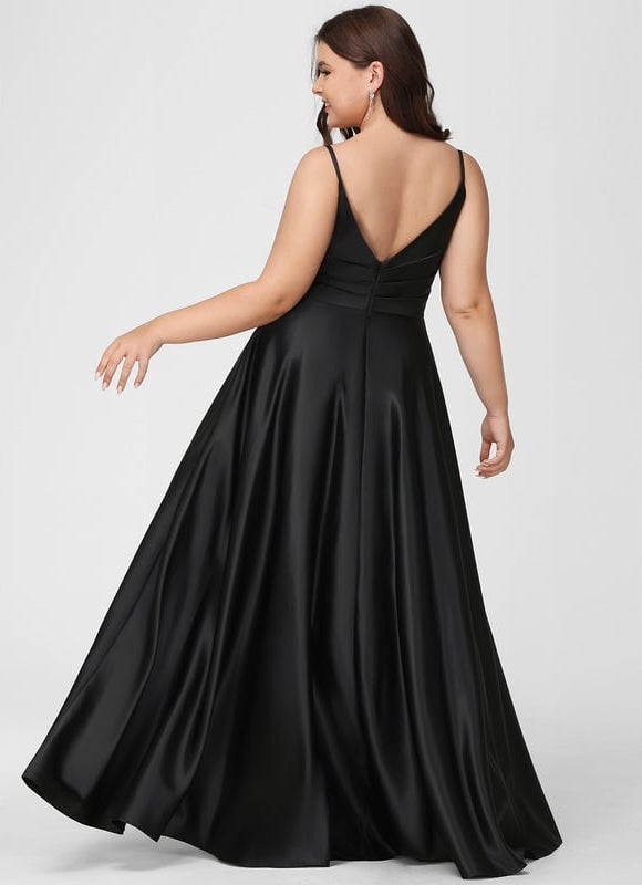 Robe Trapèze Fluide Vert Pâle - gallery 8