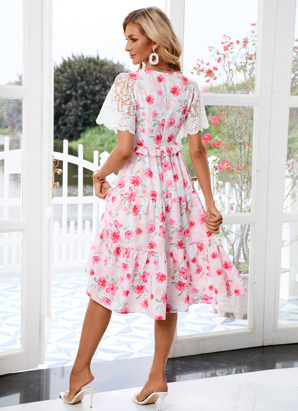 Robe Trapèze Chic Botanique - gallery 3