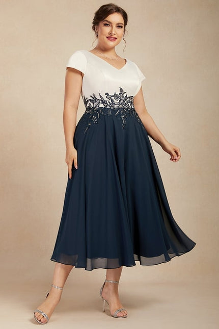 Robe Trapèze Satin Chic Flottant - gallery 8