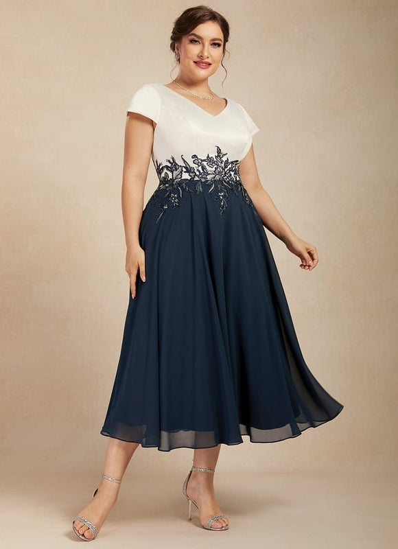 Robe Trapèze Satin Chic Flottant - gallery 8