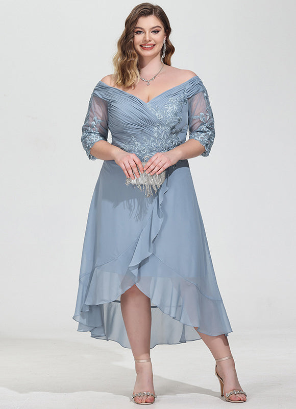 Robe Trapèze Lueur De Soirée - gallery 7