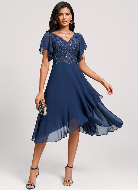 Robe Trapèze Marine Aérienne - gallery 2
