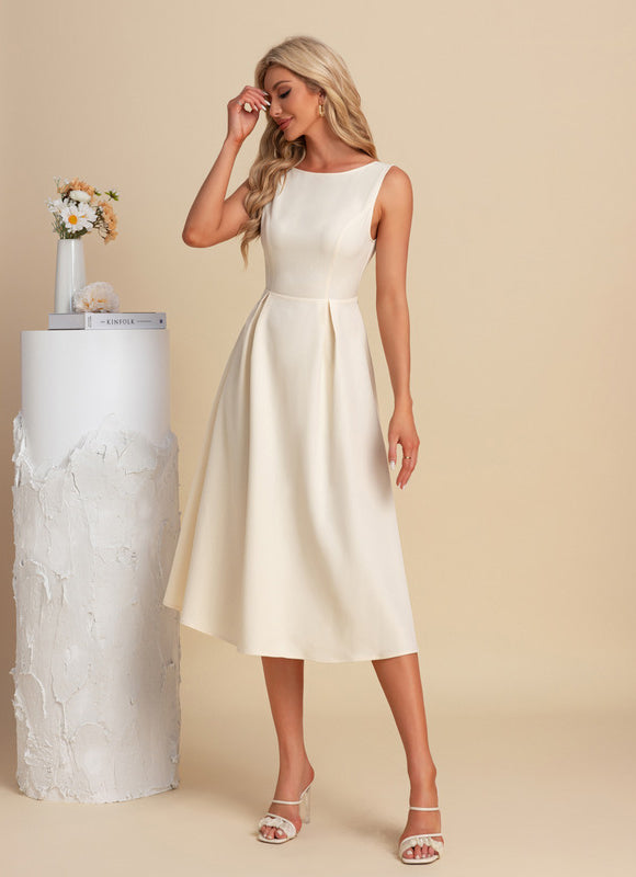 Robe Trapèze Midi Lumineuse - gallery 1