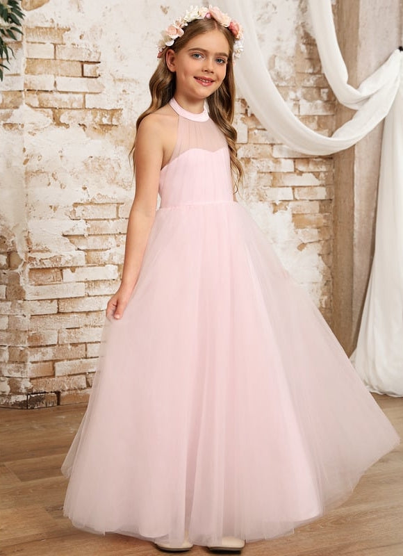 Robe Trapèze Pureté De Tulle - gallery 8