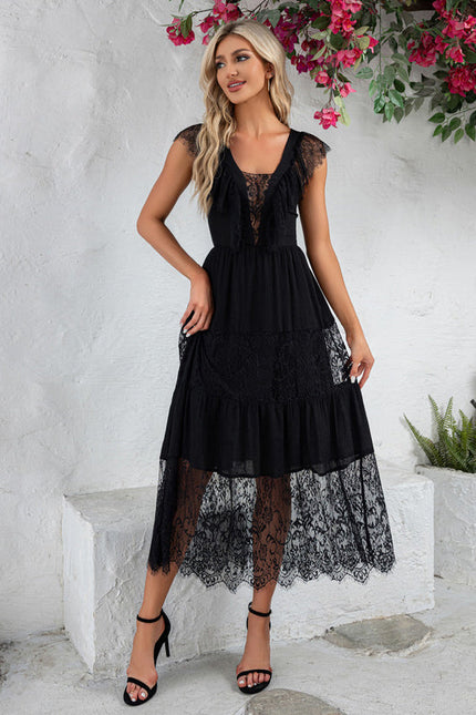 Robe Trapèze Noir Enchanté - gallery 5