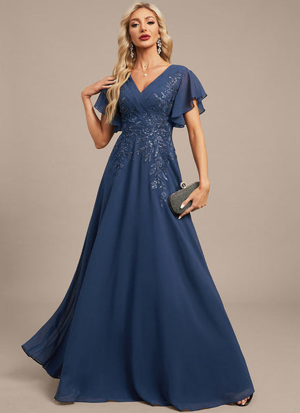 Robe Trapèze Lueur Azurienne