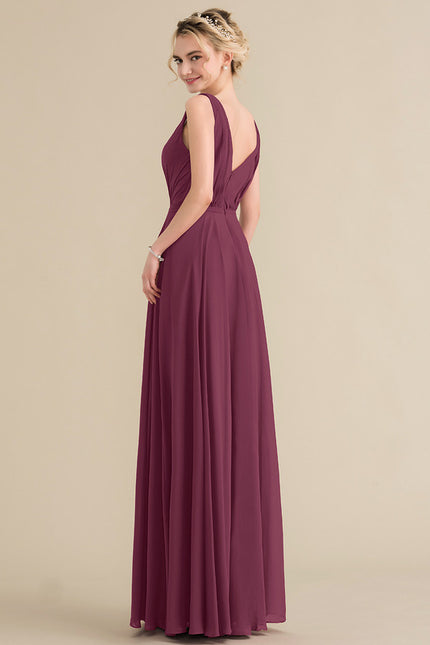 Robe Trapèze Élégante Mousseline - gallery 4