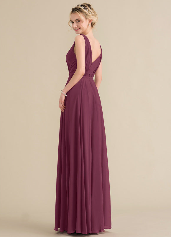 Robe Trapèze Élégante Mousseline - gallery 4