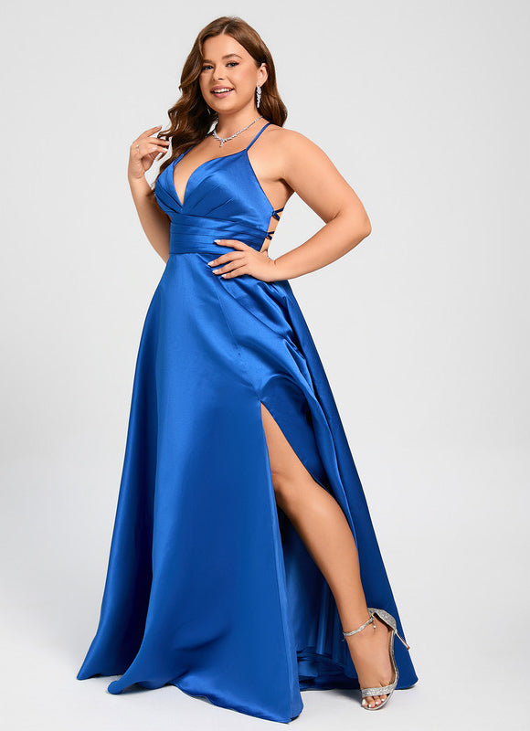 Robe Trapèze Éclat Rubis Flottant - gallery 7