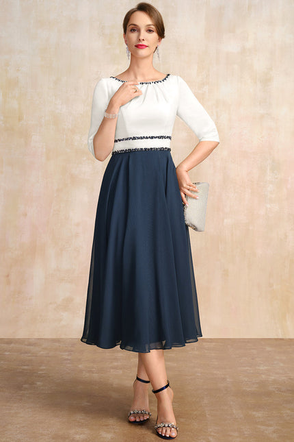 Robe Trapèze Élégance Nautique - gallery 2