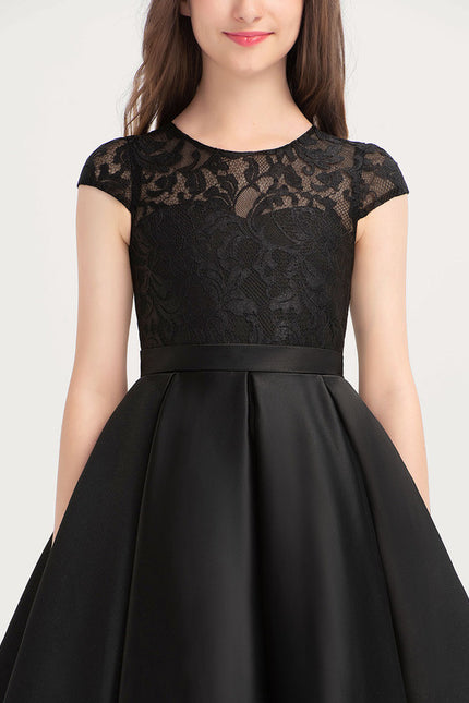 Robe Trapèze Noir Étoile Sereine - gallery 5