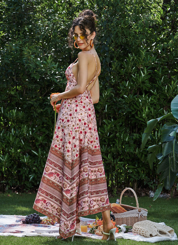 Robe Trapèze Fleur De Coton - gallery 5