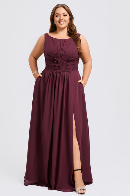 Robe Trapèze Élégance Aquatique - gallery 9