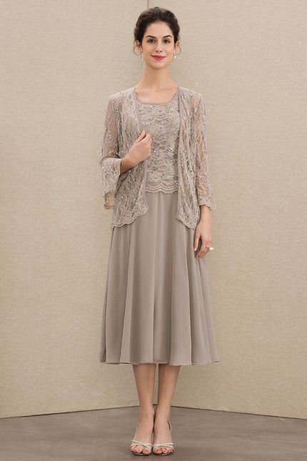 Robe Trapèze Éclat De Velours - gallery 1