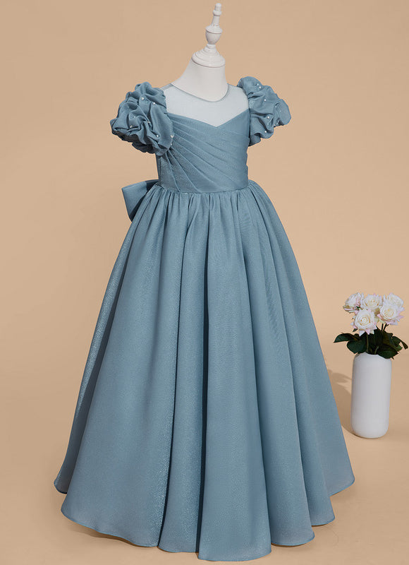 Robe Trapèze Ciel Satiné - gallery 2