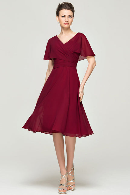 Robe Trapèze Vigne Bordeaux - gallery 2