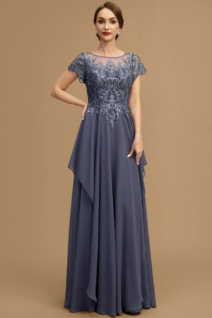 Robe Trapèze Rêve Sombre Légèreté - gallery 1