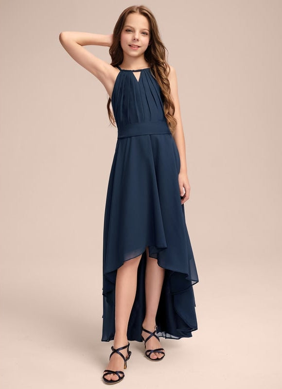 Robe Trapèze Émeraude Aérienne - gallery 1