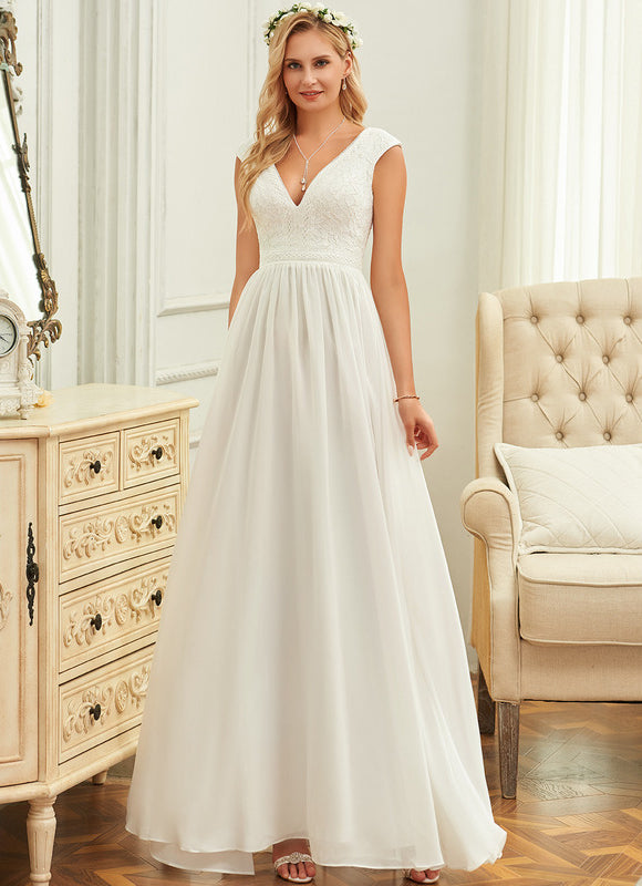 Robe Trapèze Éblouissante Aérienne - gallery 1