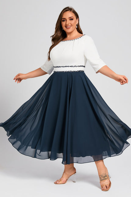 Robe Trapèze Élégance Nautique - gallery 7