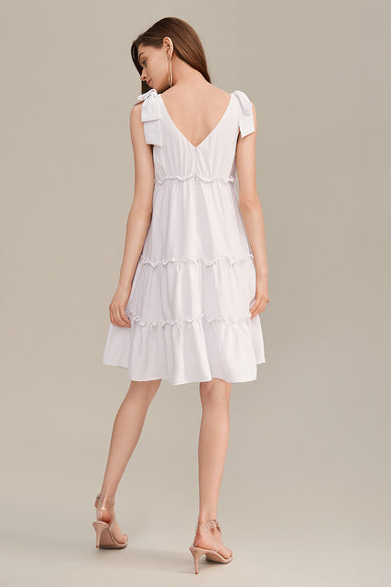 Robe Trapèze Verte Chic - gallery 3
