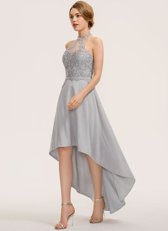 Robe Trapèze Sérénité Dentelle Céleste - gallery 2