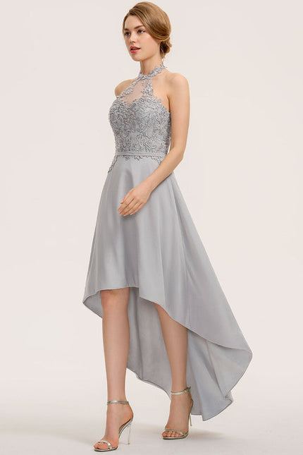 Robe Trapèze Sérénité Dentelle Céleste - gallery 2