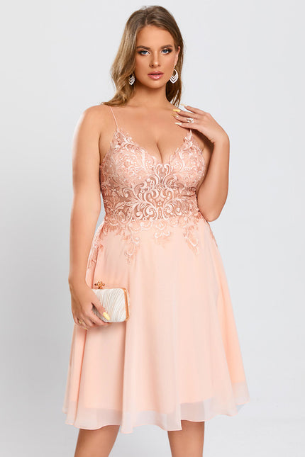 Robe Trapèze Sérénité Pêche - gallery 4