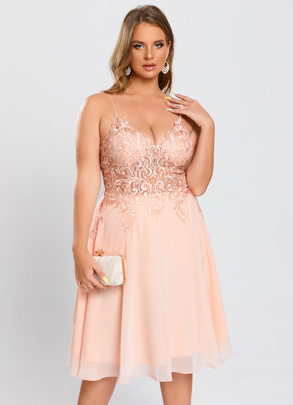 Robe Trapèze Sérénité Pêche - gallery 4