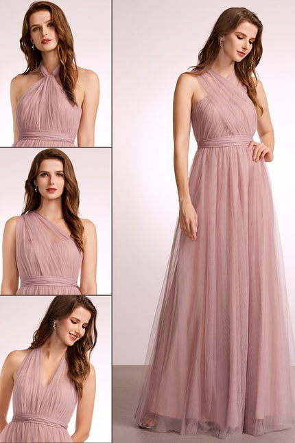 Robe Trapèze Tulle Élégance