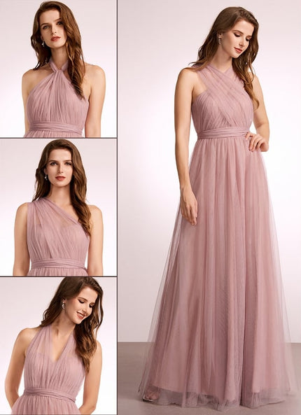 Robe Trapèze Tulle Élégance