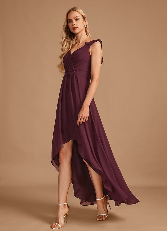 Robe Trapèze Fluide Asymétrique