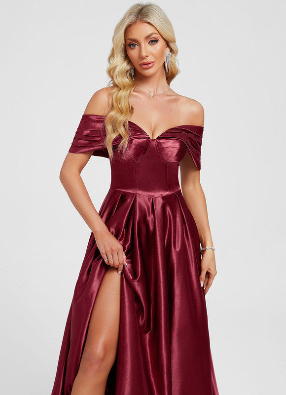 Robe Trapeze Col Bardot - gallery 3