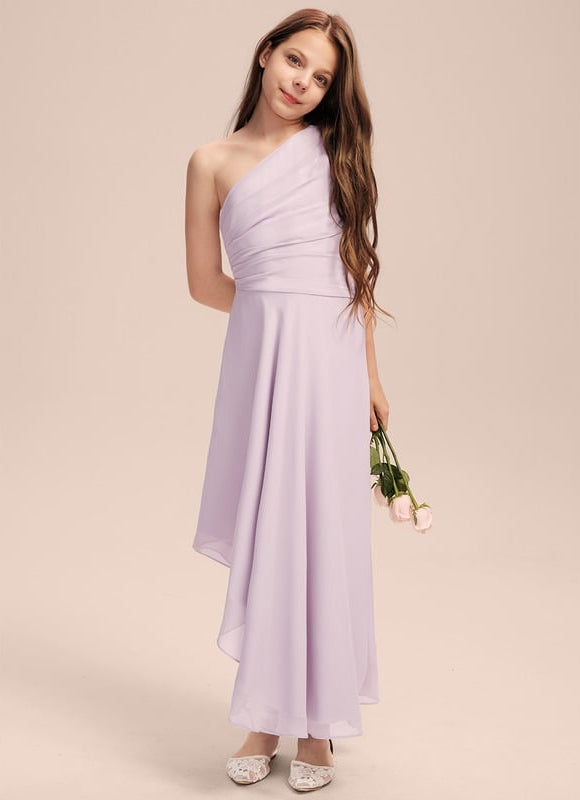 Robe Trapèze Lilas Enchanté