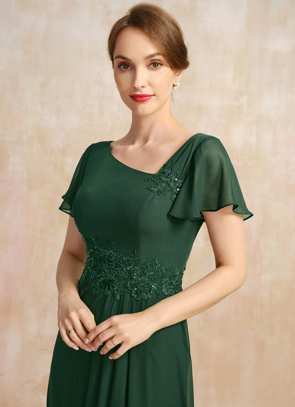 Robe Trapèze Éclat De Mousse - gallery 1
