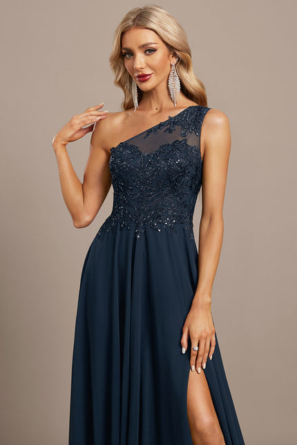 Robe Trapèze Silhouette Asymétrique Luxe - gallery 1