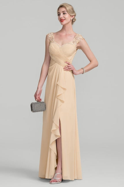 Robe Trapèze Nuance De Velours - gallery 1