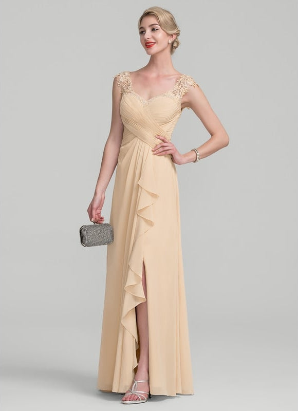 Robe Trapèze Nuance De Velours - gallery 1