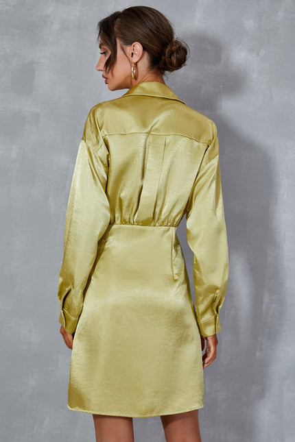 Robe Trapèze Lueur Zestée - gallery 3