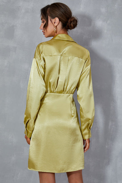 Robe Trapèze Lueur Zestée - gallery 3