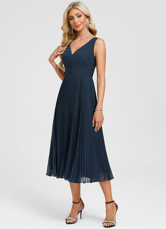 Robe Trapèze Vaporeuse Sereine - gallery 2